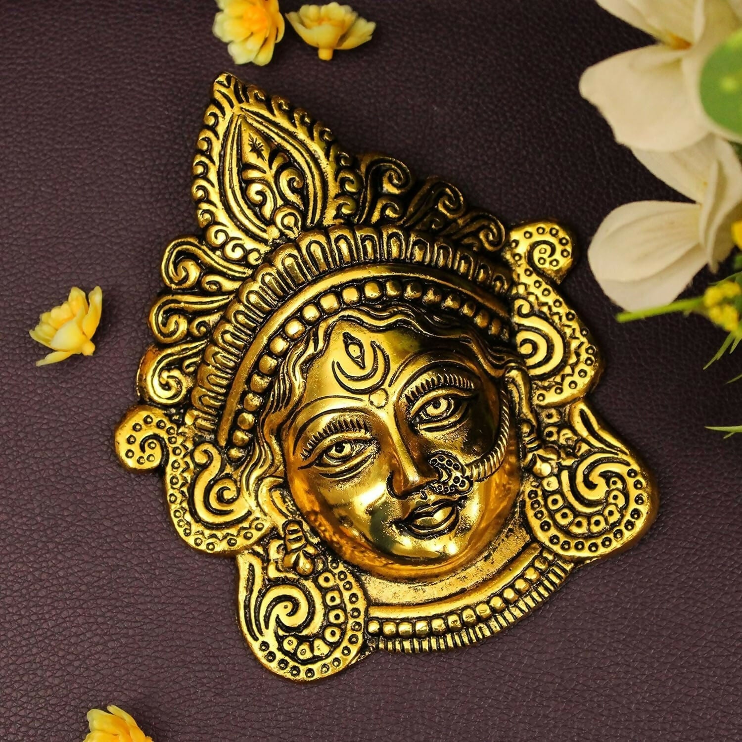 Dalvkot Shri Durga Mata Face For Wall Hanging