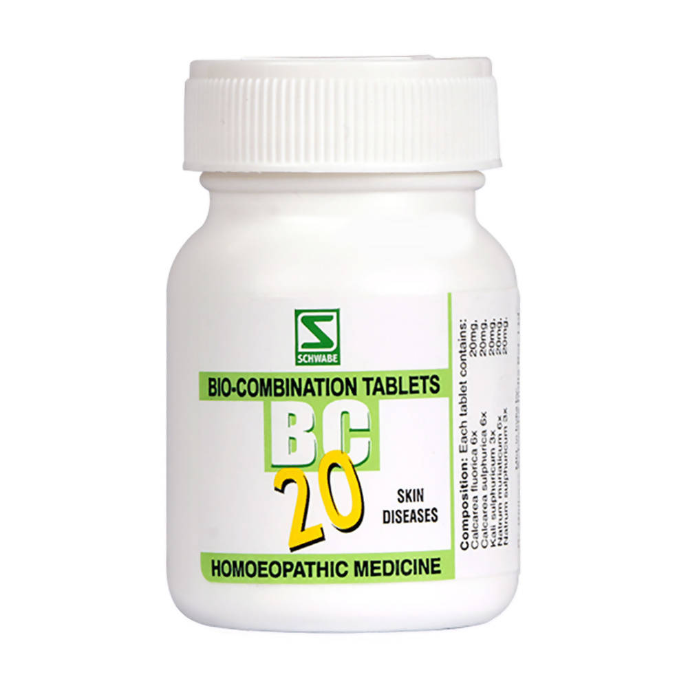 Dr. Willmar Schwabe India Bio-Combination 20 (BC 20) Tablet