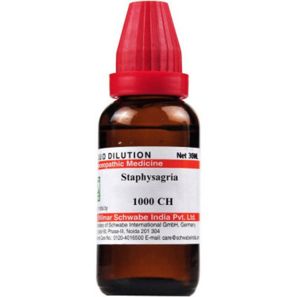 Dr. Willmar Schwabe India Staphysagria Dilution