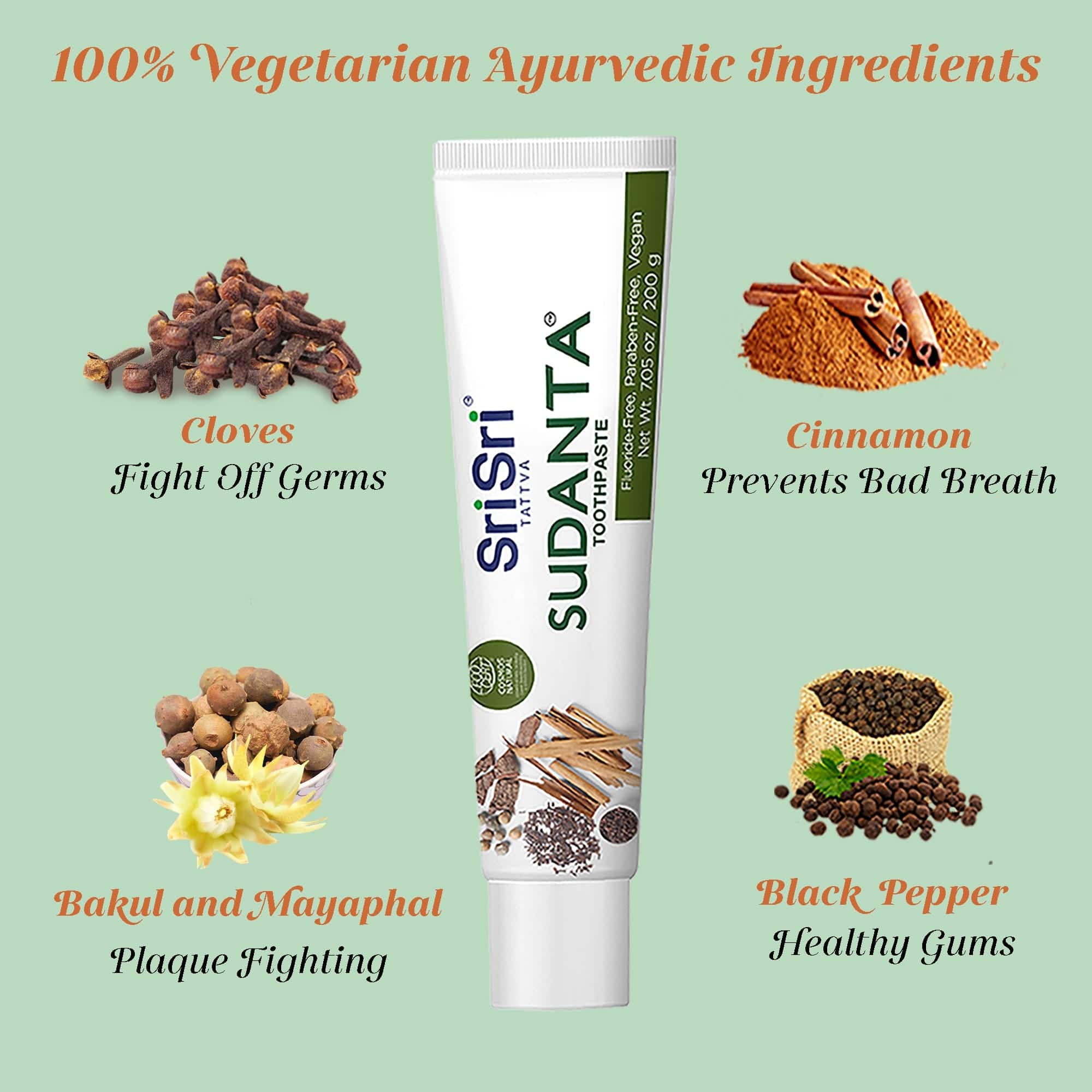 Sudanta Toothpaste - Pack of 2