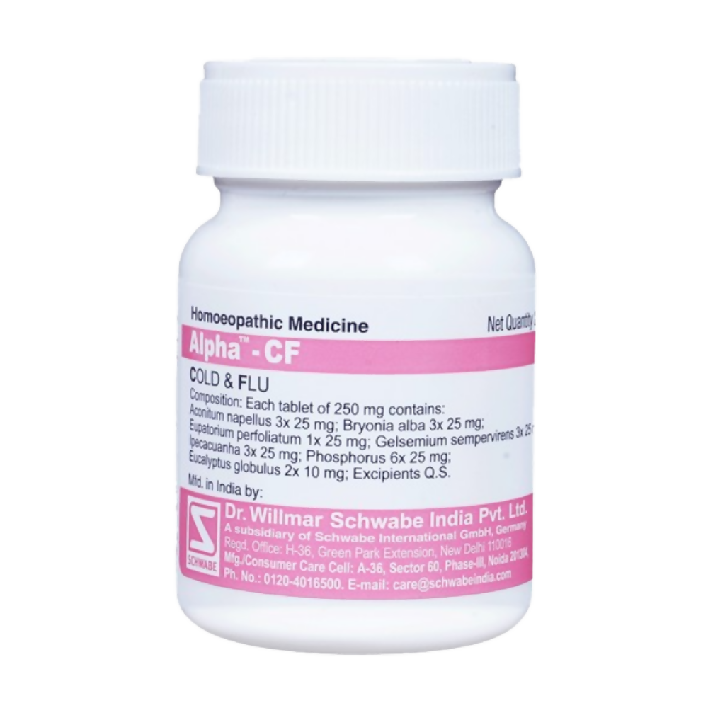 Dr. Willmar Schwabe India Alpha - CF Tablets