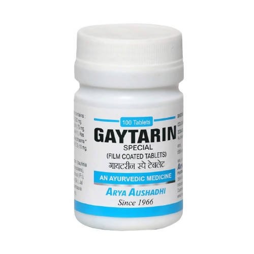 Gaytarin Tablets - 100 tabs | Arya Aushadhi