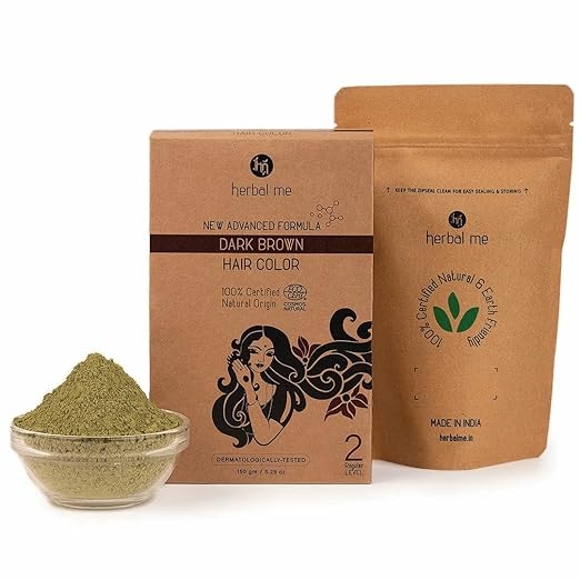 Herbal Me Dark Brown Henna Hair Color