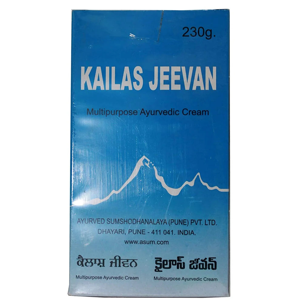 Kailas Jeevan Multipurpose Ayurvedic Cream -60 gm, 230 gm