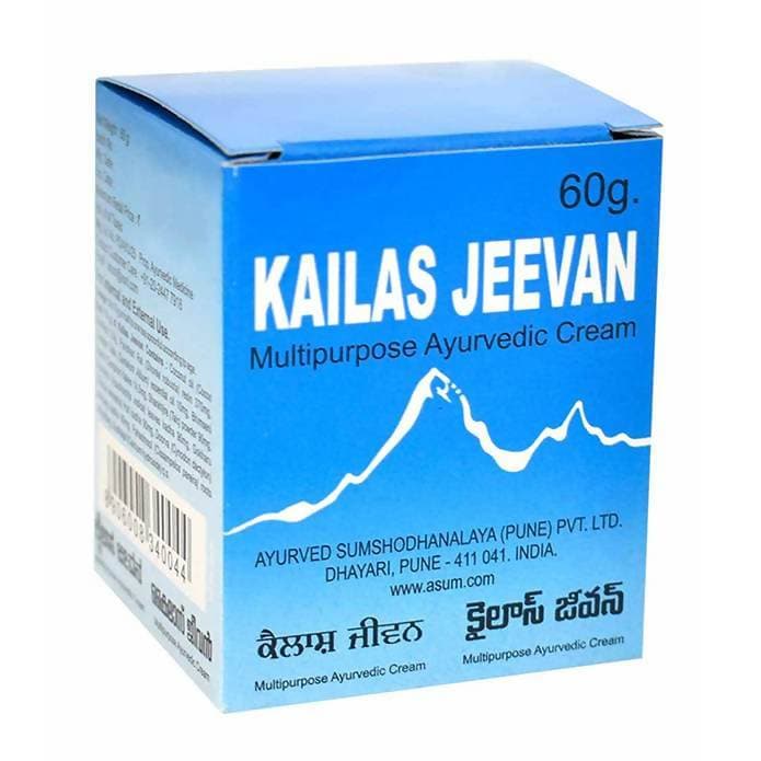 Kailas Jeevan Multipurpose Ayurvedic Cream -60 gm, 230 gm