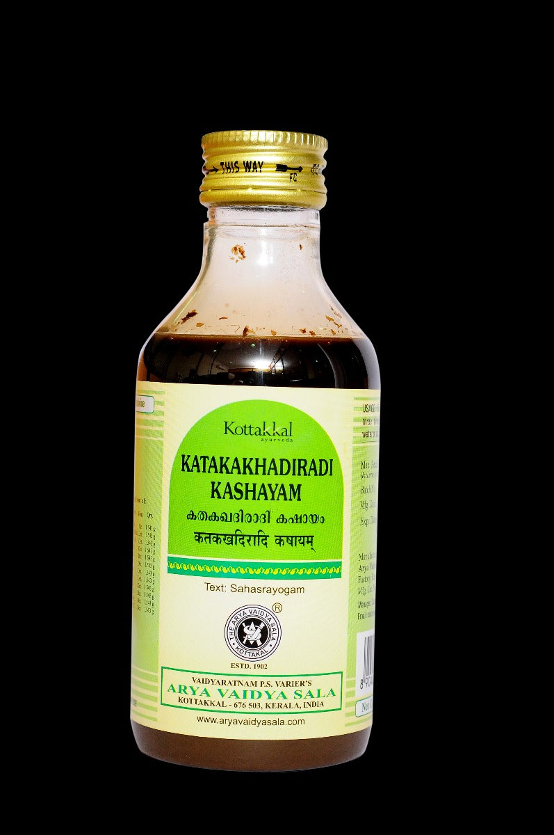 Katakakhadiradi Kashayam - Kottakkal Ayurveda