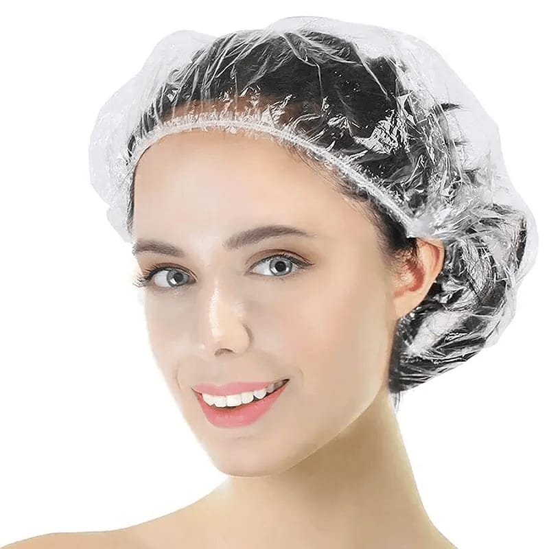 Spa & Wellness Shower Cap | Reusable Waterproof Hair Cap for Spa & Therapy | Combo pack