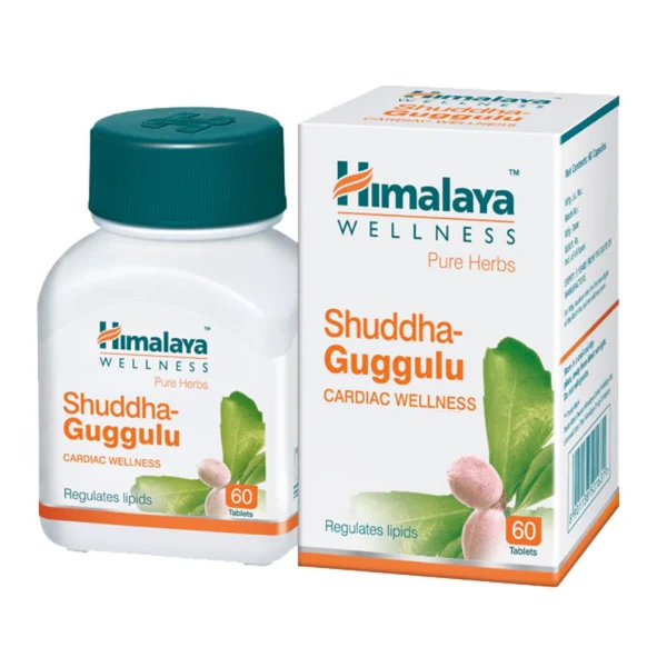Shuddha Guggulu Regulates Lipids - 60 tabs | Himalaya Wellness