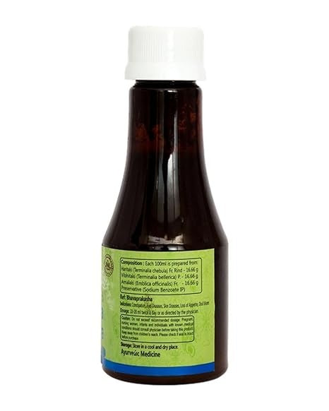 Triphala Kashaya - Natural Ayurvedic Digestive Tonic - 100ml - Jindal Herbals