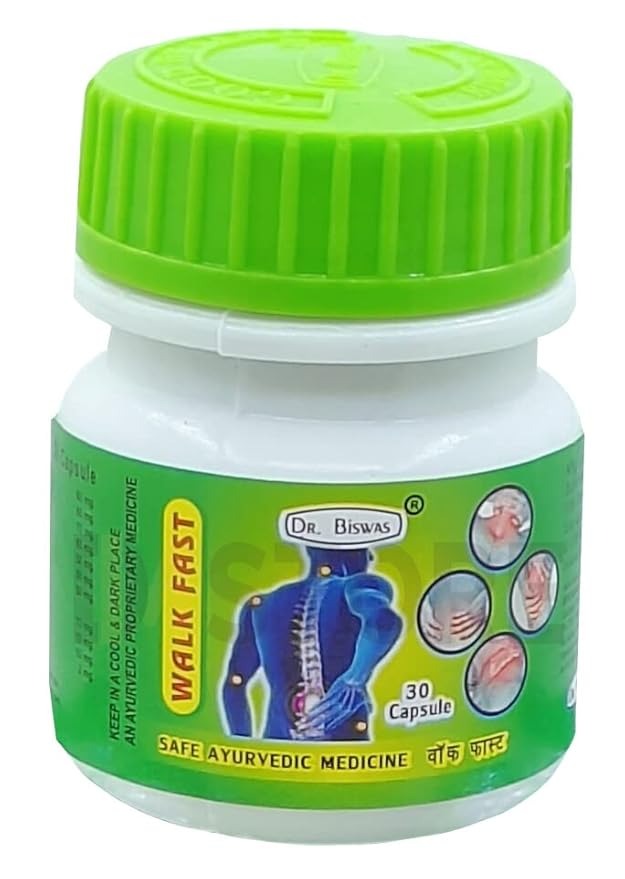 Dr. Biswas Walk Fast Capsule - Pack of 3